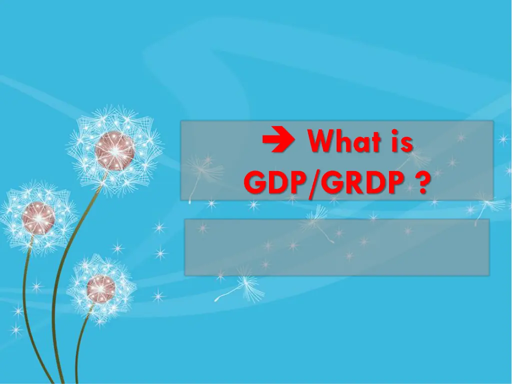 what is gdp grdp