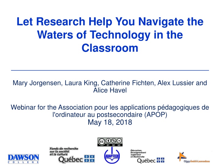 let research help you navigate the waters