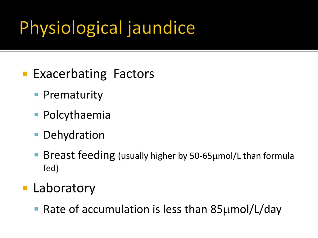 exacerbating factors