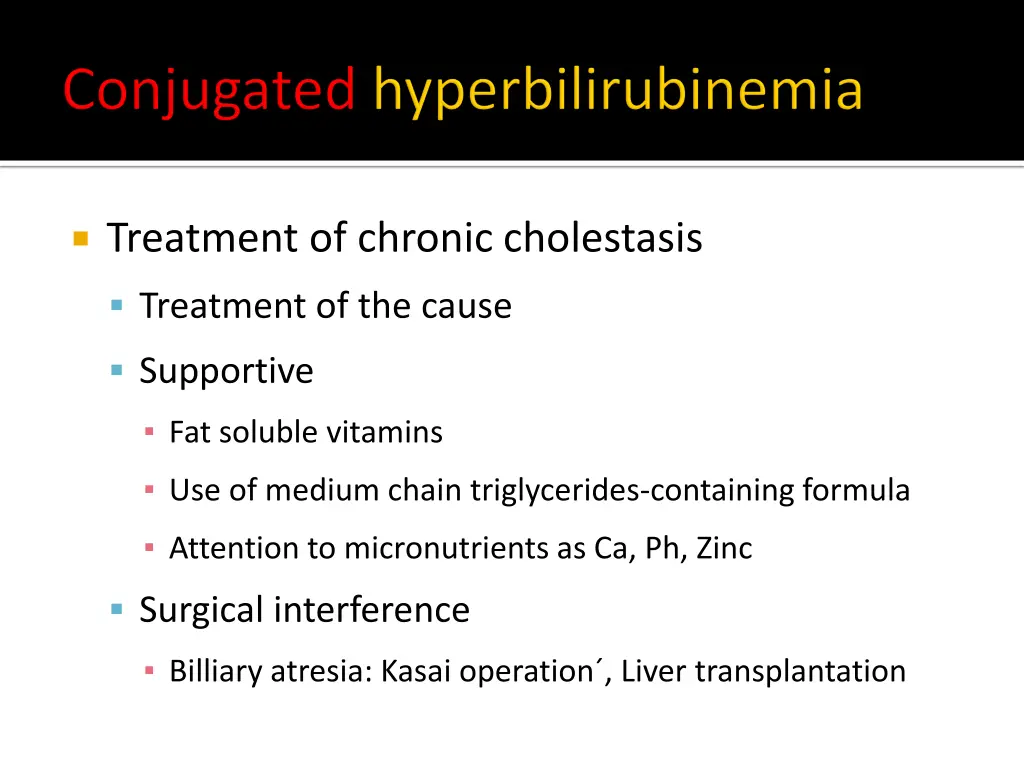 treatment of chronic cholestasis