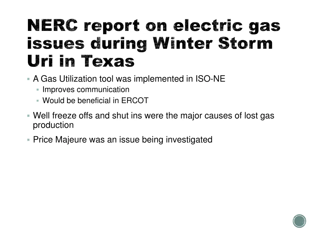 nerc report on electric gas nerc report