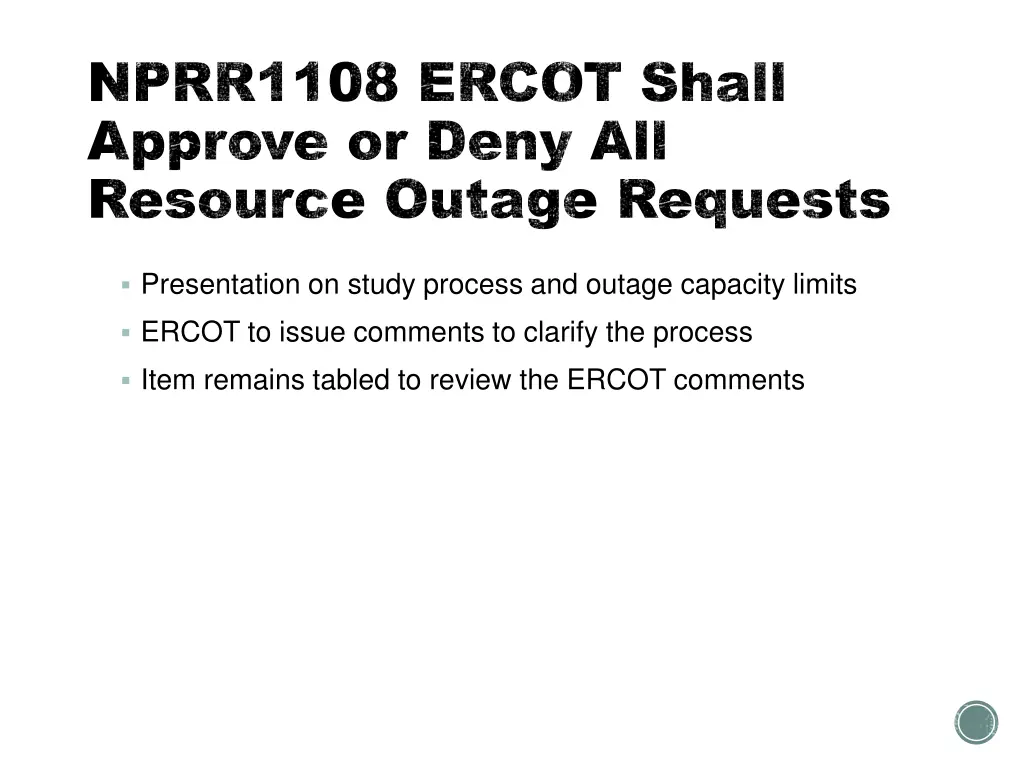 nprr1108 ercot shall nprr1108 ercot shall approve