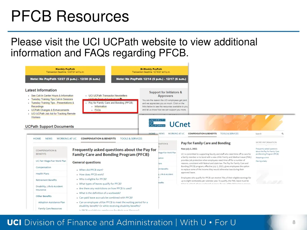 pfcb resources