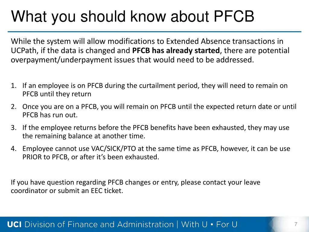 what you should know about pfcb