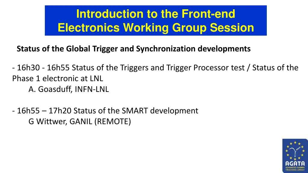 introduction to the front end electronics working 2