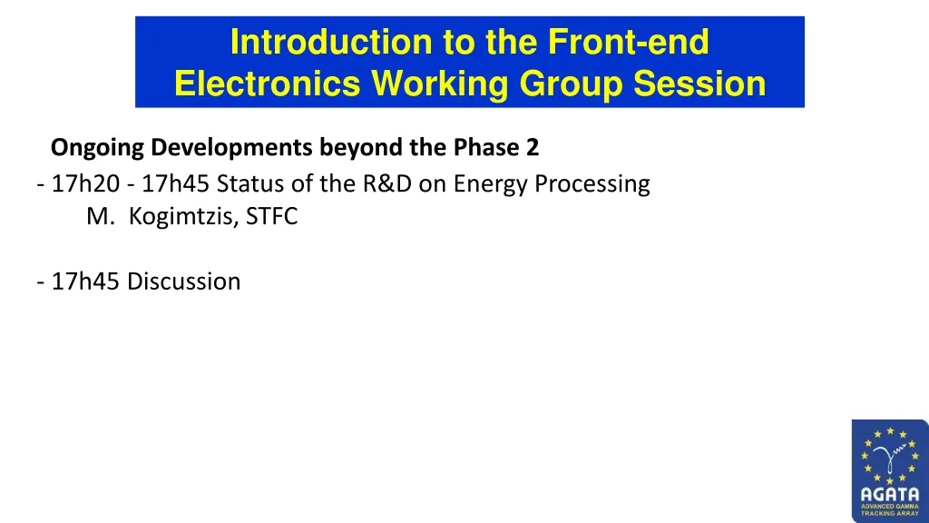 introduction to the front end electronics working 3