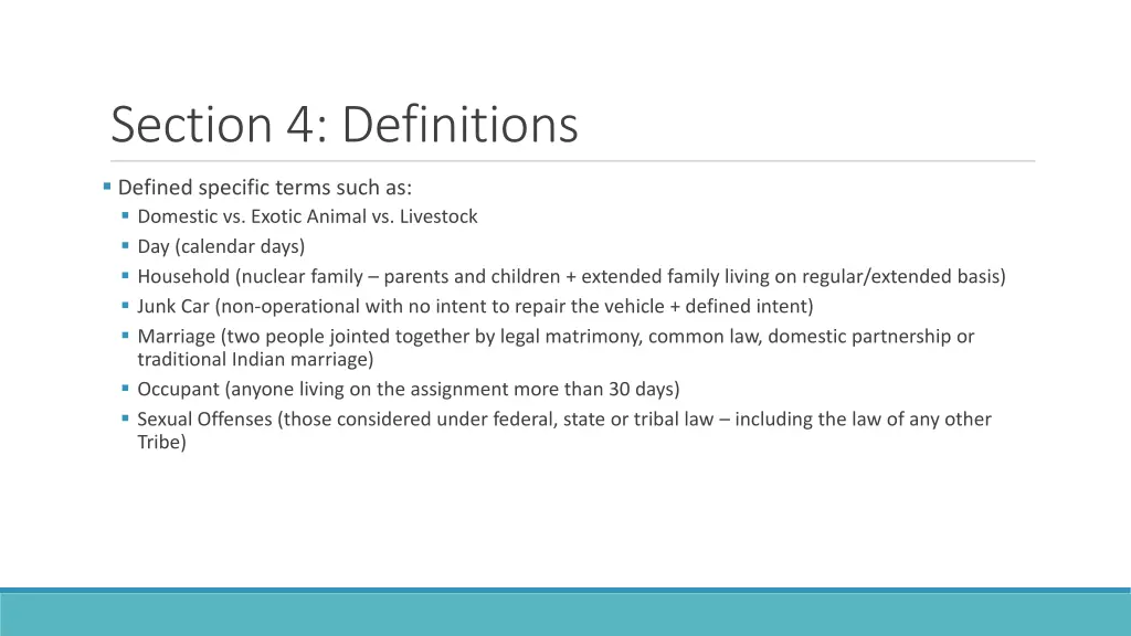 section 4 definitions