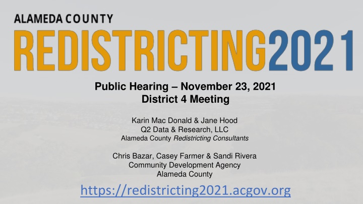 public hearing november 23 2021 district 4 meeting
