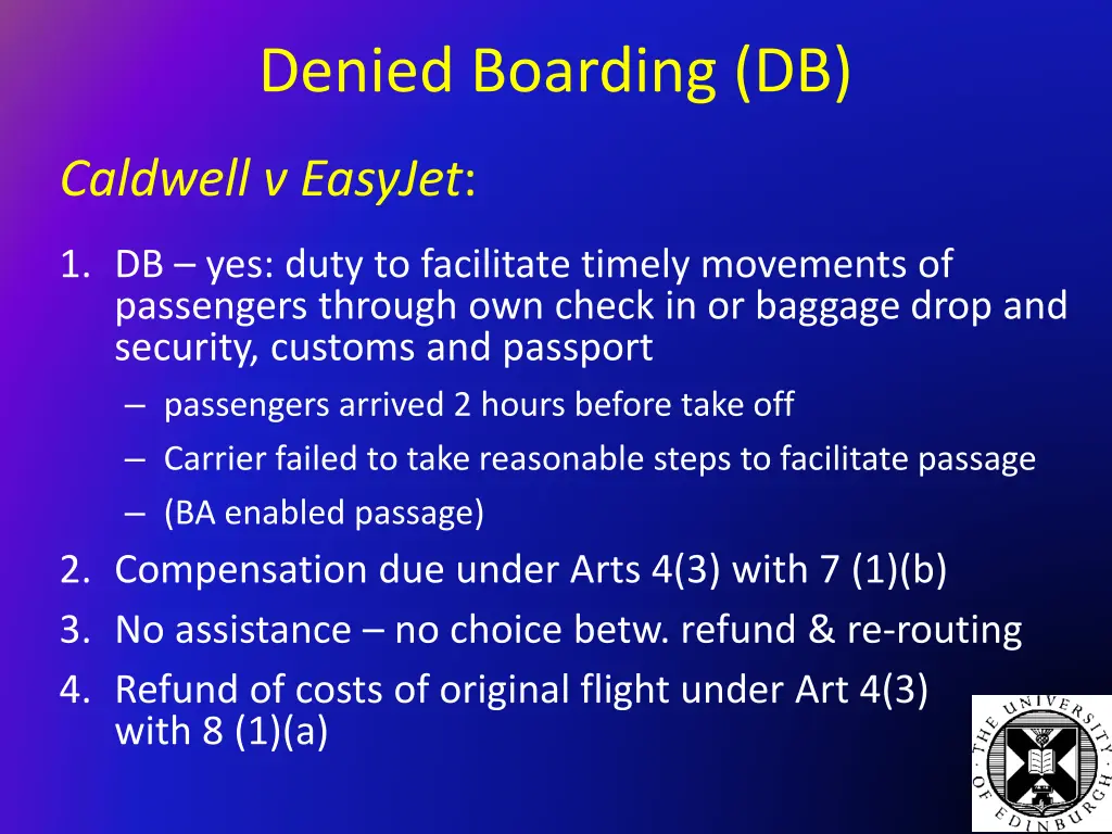 denied boarding db 1
