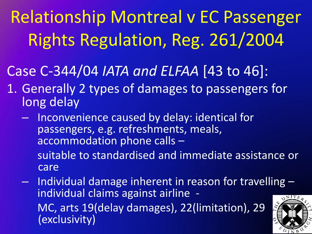 relationship montreal v ec passenger rights