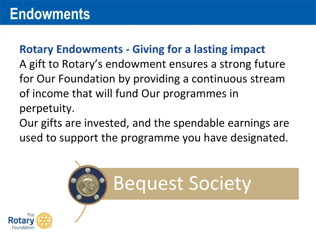 endowments