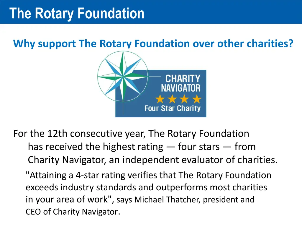 the rotary foundation 1