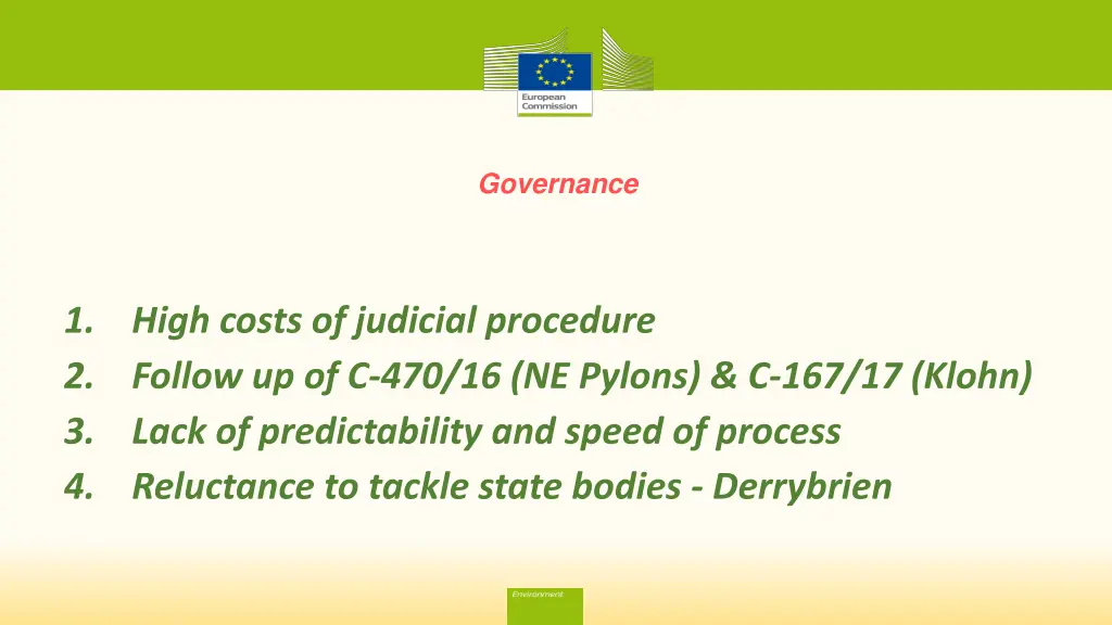 governance