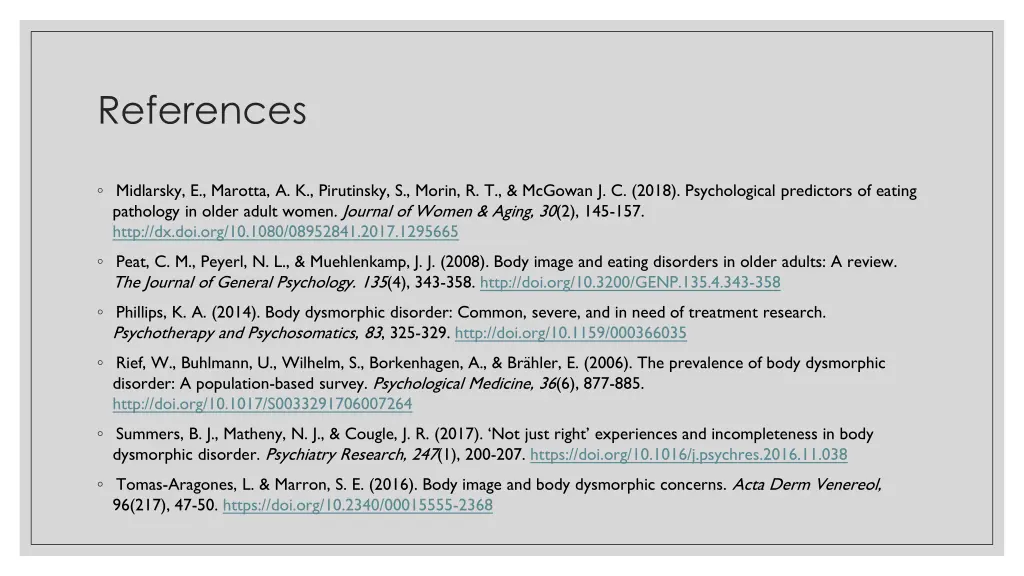 references 1