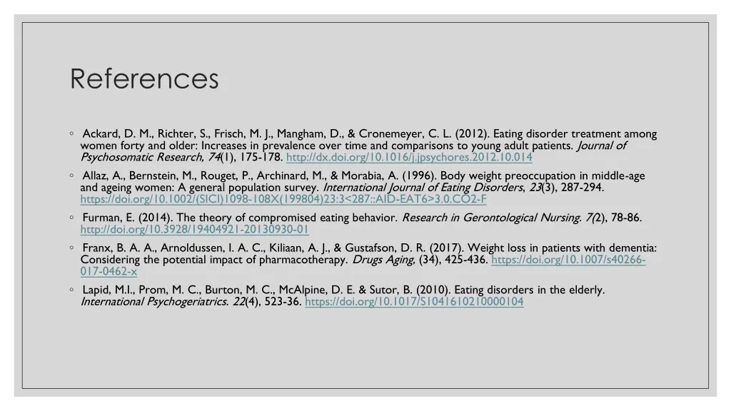 references
