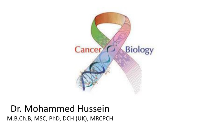 dr mohammed hussein m b ch b msc phd dch uk mrcpch