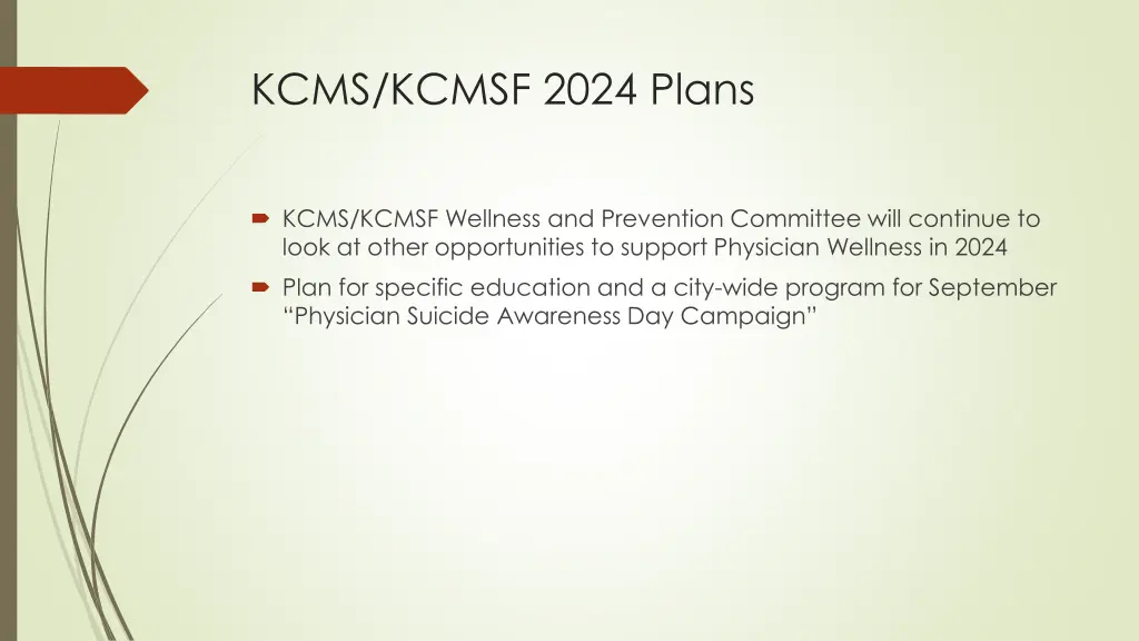 kcms kcmsf 2024 plans