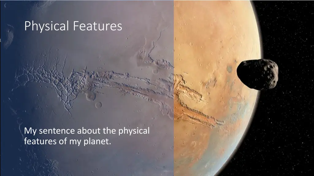 physical features