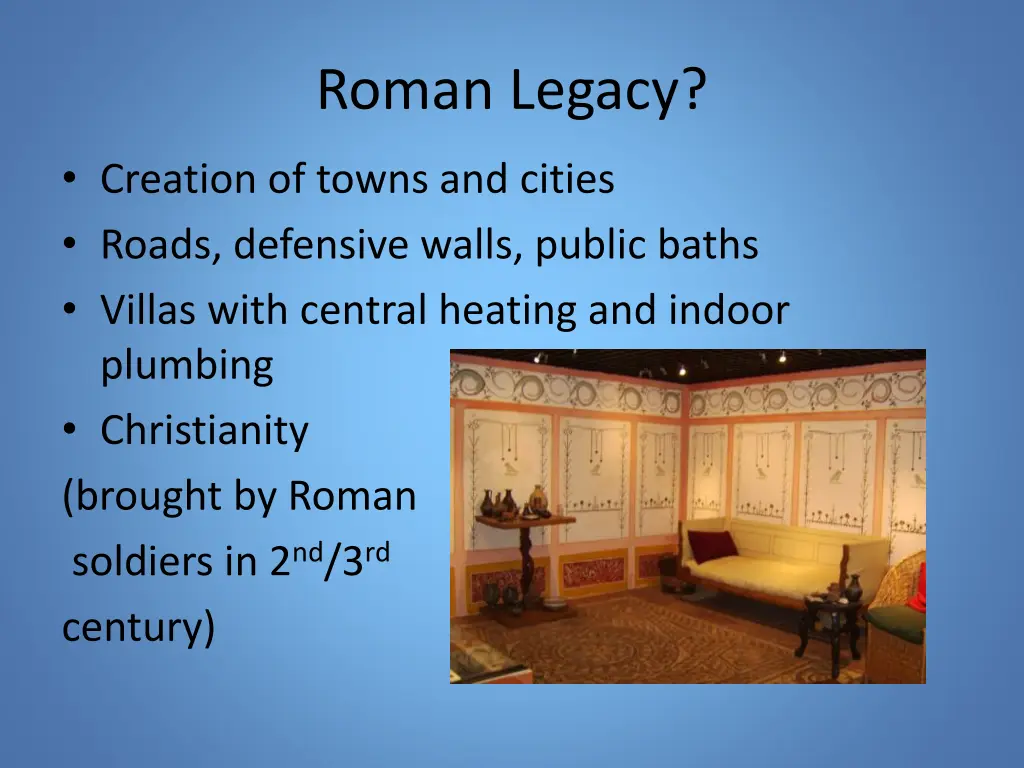 roman legacy