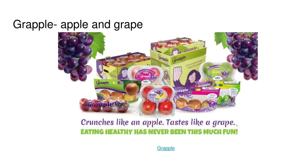 grapple apple and grape