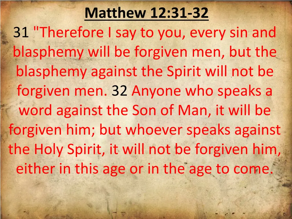 matthew 12 31 32