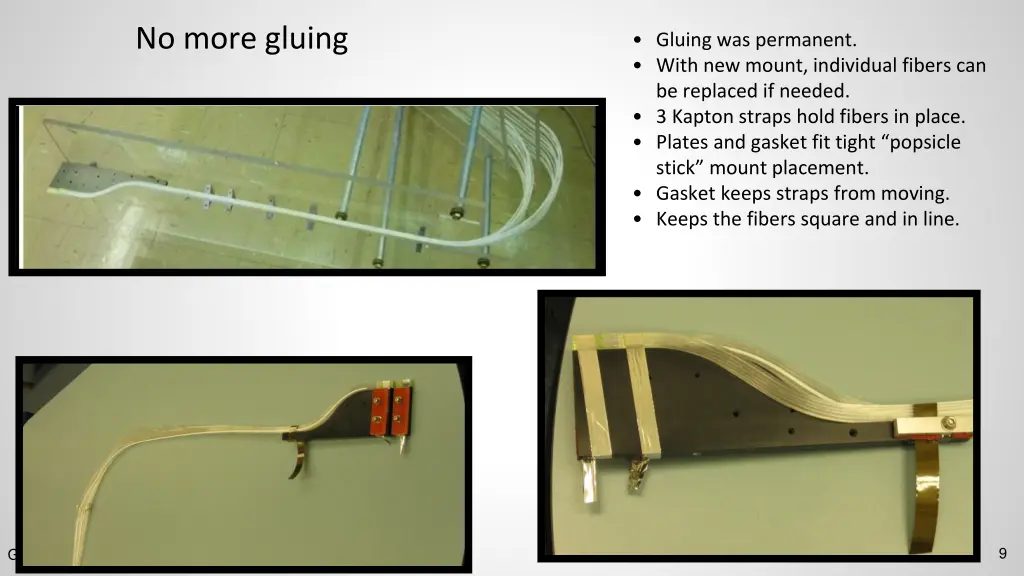 no more gluing