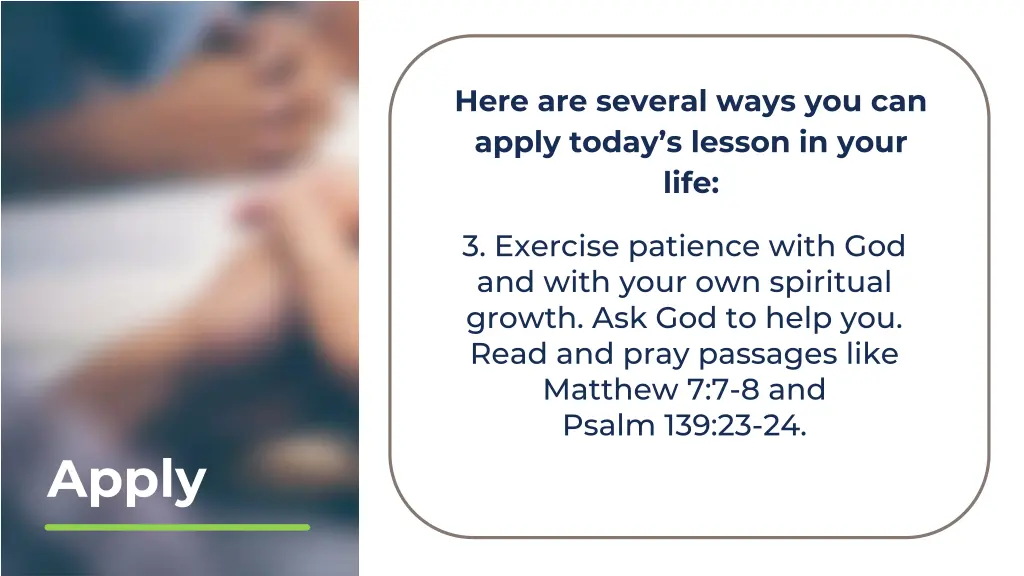 here are several ways you can apply today 2
