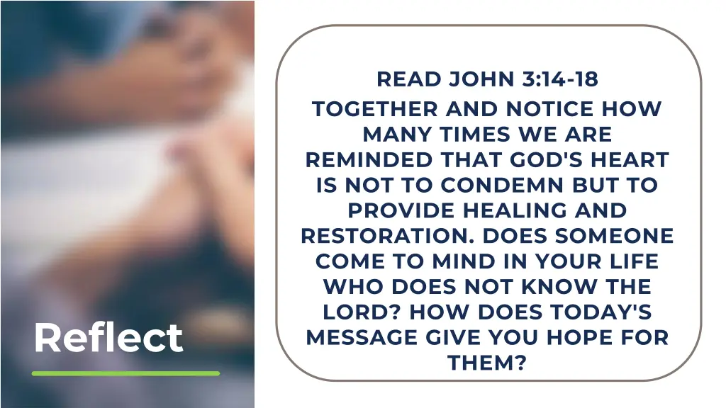 read john 3 14 18 together and notice how many