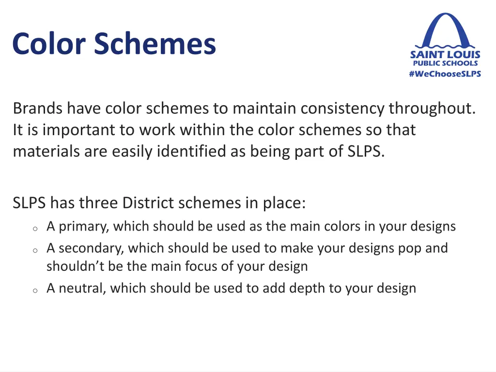 color schemes