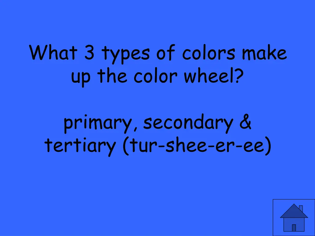 what 3 types of colors make up the color wheel 1
