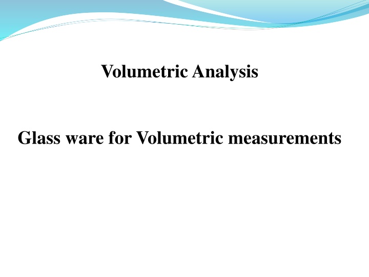 volumetric analysis