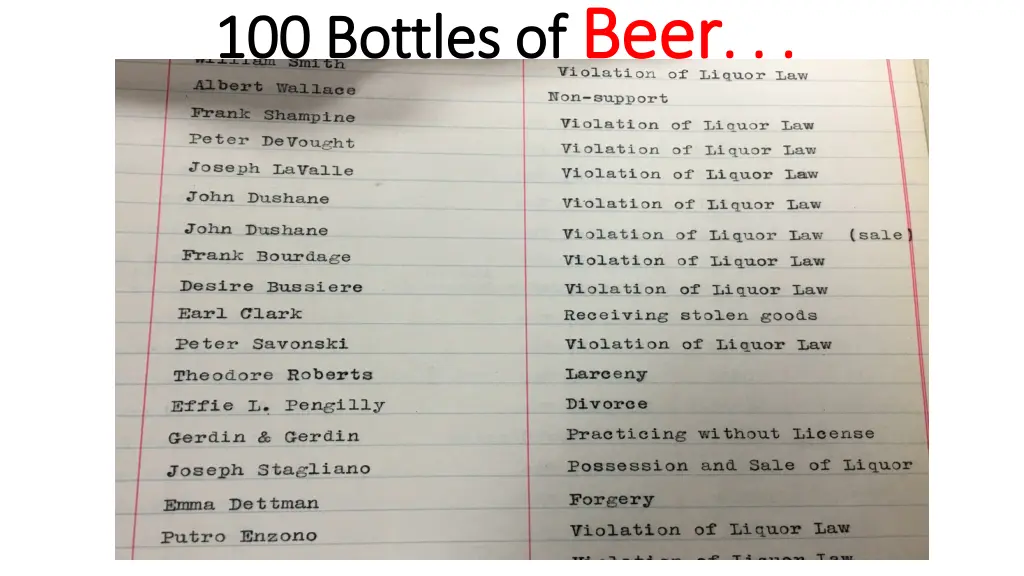 100 bottles of 100 bottles of beer
