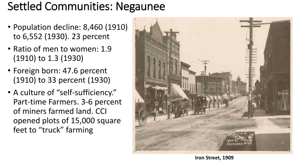 settled communities negaunee settled communities