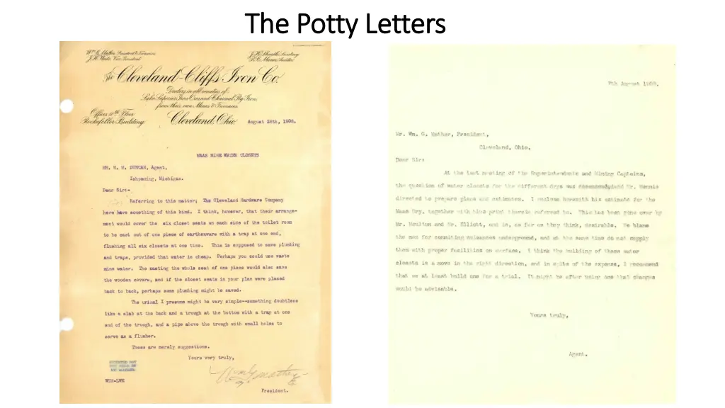the the potty potty letters