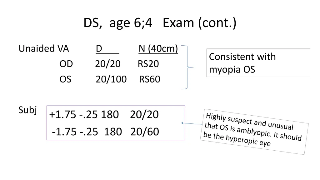 ds age 6 4 exam cont