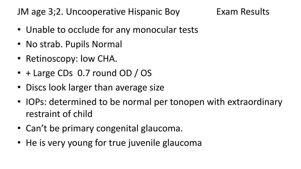 jm age 3 2 uncooperative hispanic boy