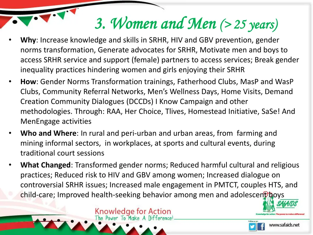 3 women and men 3 women and men 25 years