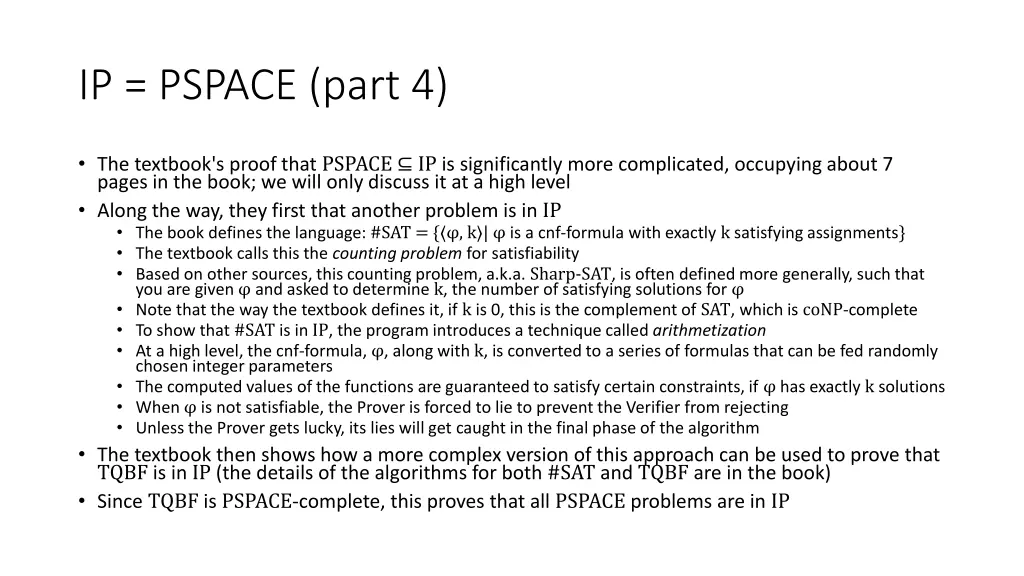 ip pspace part 4