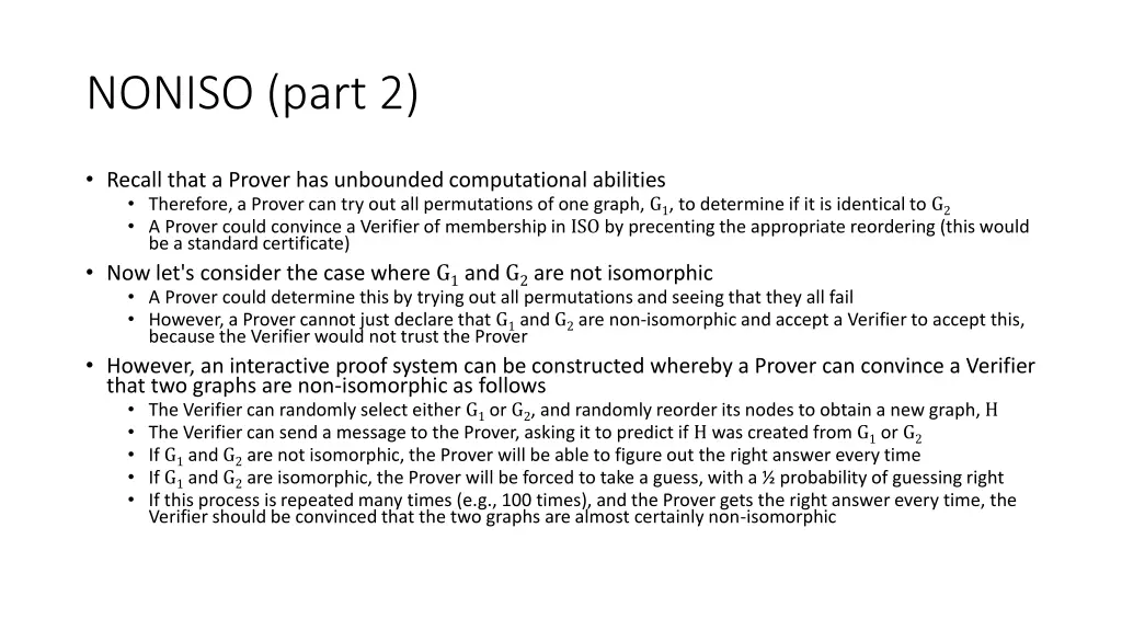 noniso part 2