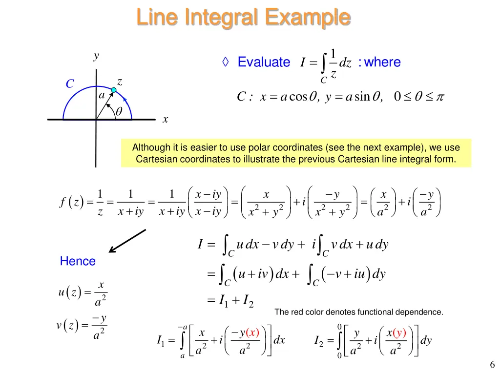 line integral example