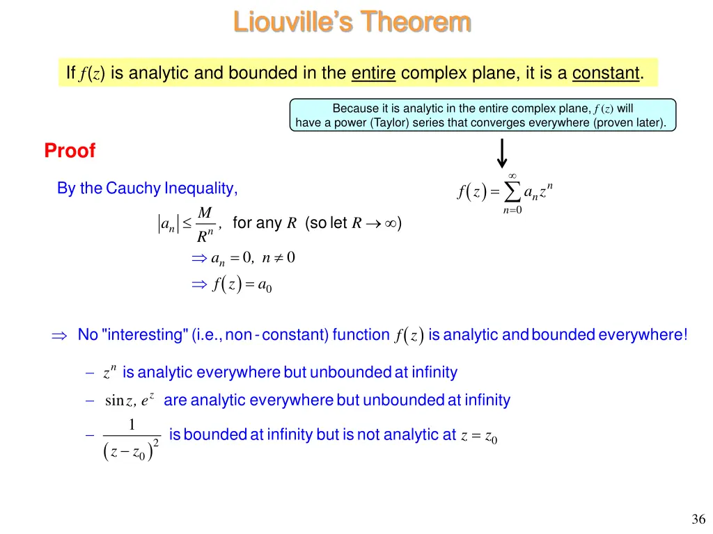 liouville s theorem