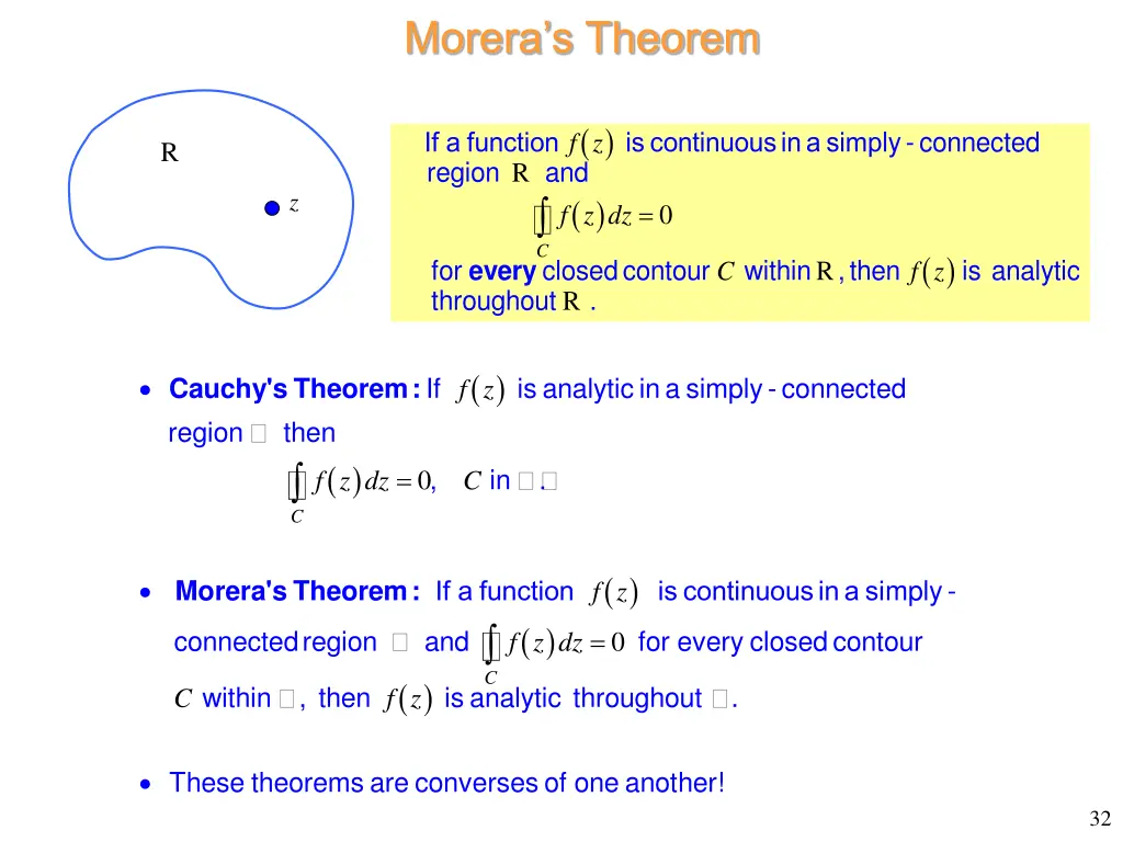 morera s theorem