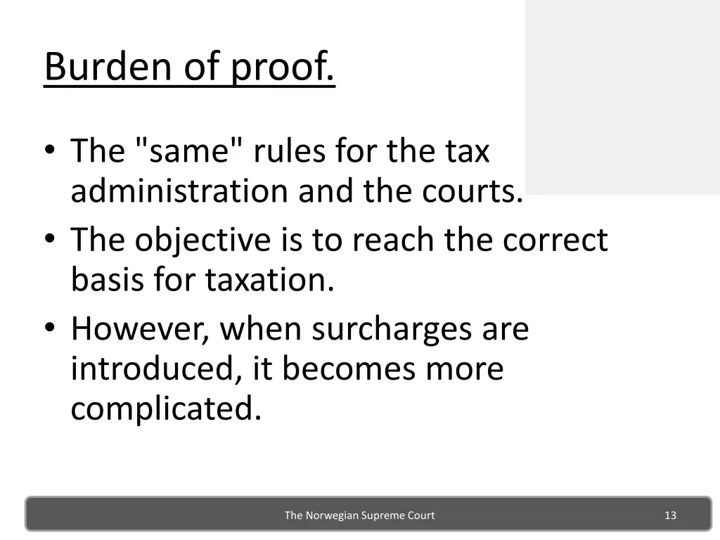 burden of proof 1