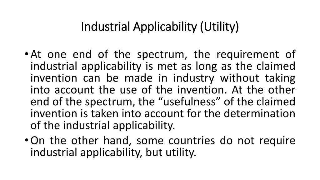 industrial industrial applicability applicability 2