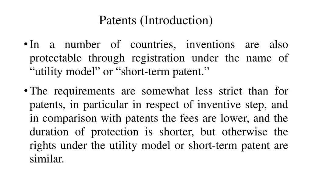 patents introduction 1