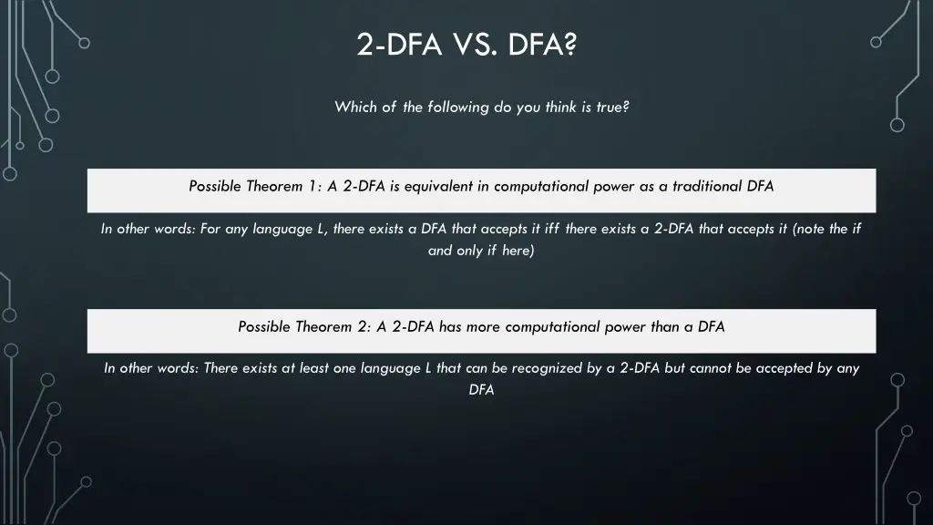 2 dfa vs dfa