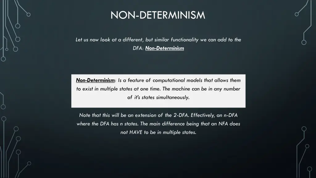 non determinism