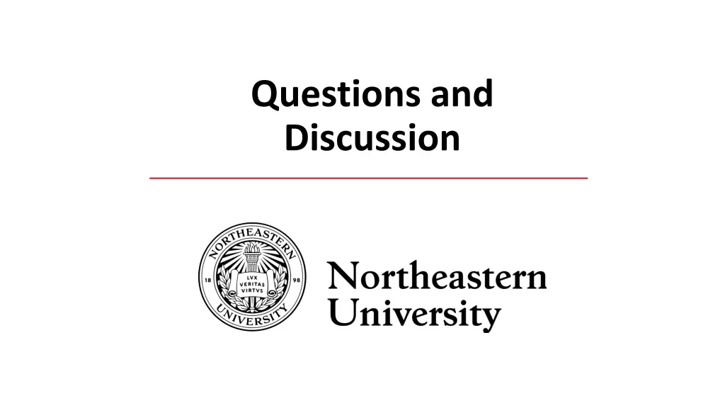 questions and discussion