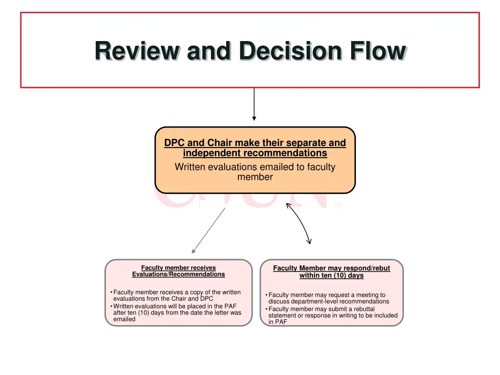review and decision flow 1
