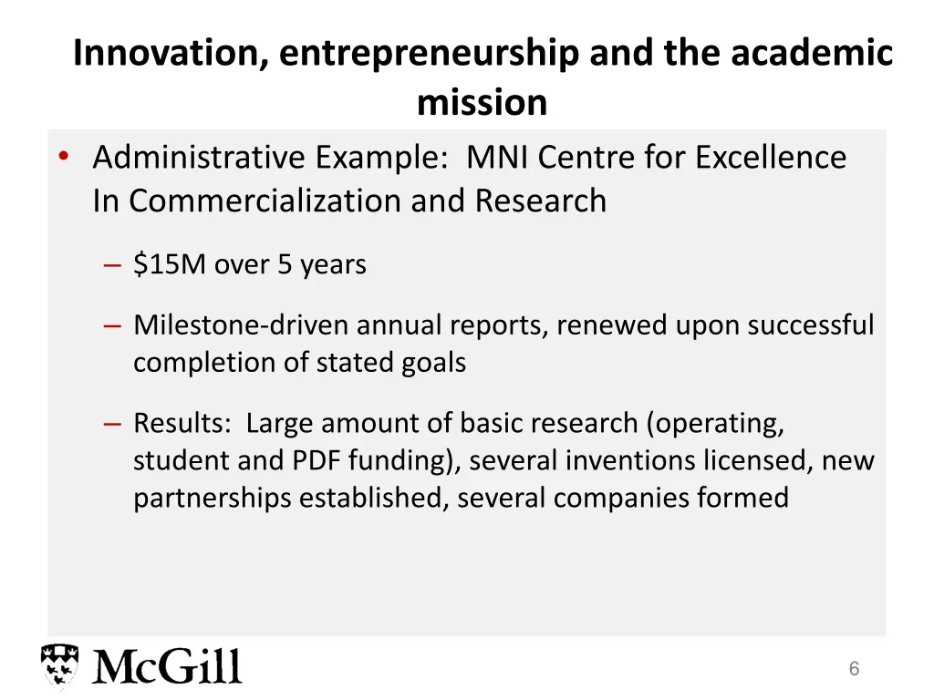innovation entrepreneurship and the academic 2